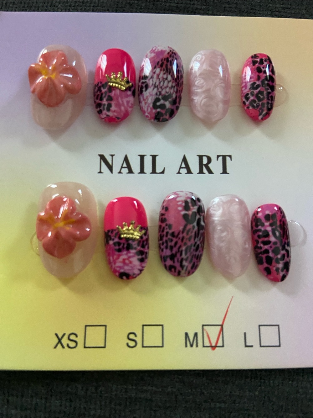 New nails size Meduim short